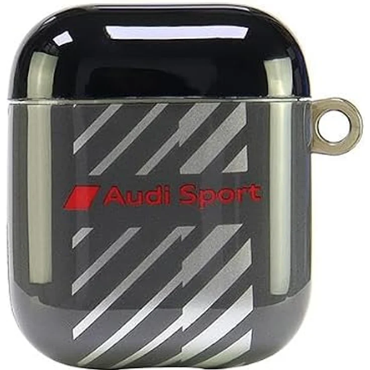 Audi IML Sport Fall für AirPods 1/2, TPU/PC-Material, schwarz – Bild 1