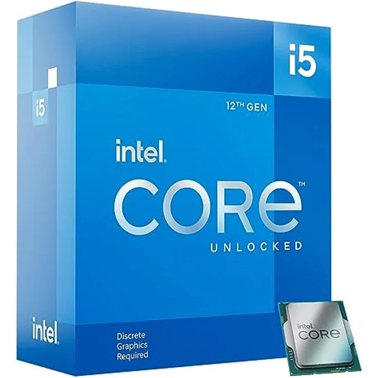 Intel Core i5-12600KF Prozessor 20 MB Smart Cache Box INTEL - 10 Prozessorkerne, LGA 1700, Dual-channel, 64-Bit, 150 W - Deca-Core CPU