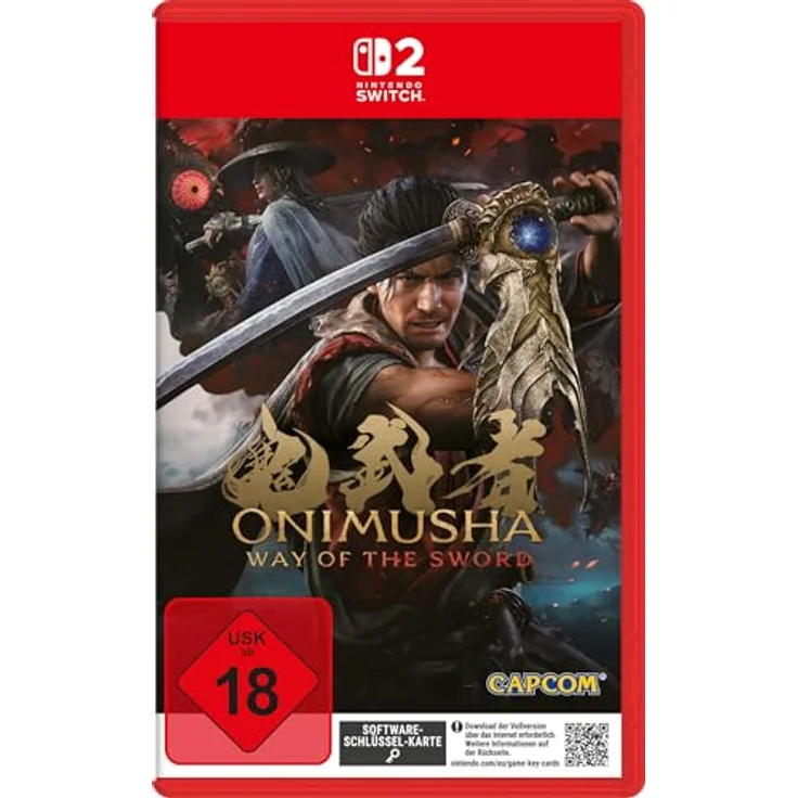 CAPCOM NSW2 Onimusha Way of the Sword, Action-Spiel für Nintendo Switch 2, Download-Code, keine Jugendfreigabe ab 18 Jahren – Bild 1
