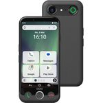 DORO Aurora A10, Smartphone mit 64 GB Speicher, Dual SIM, Graphit