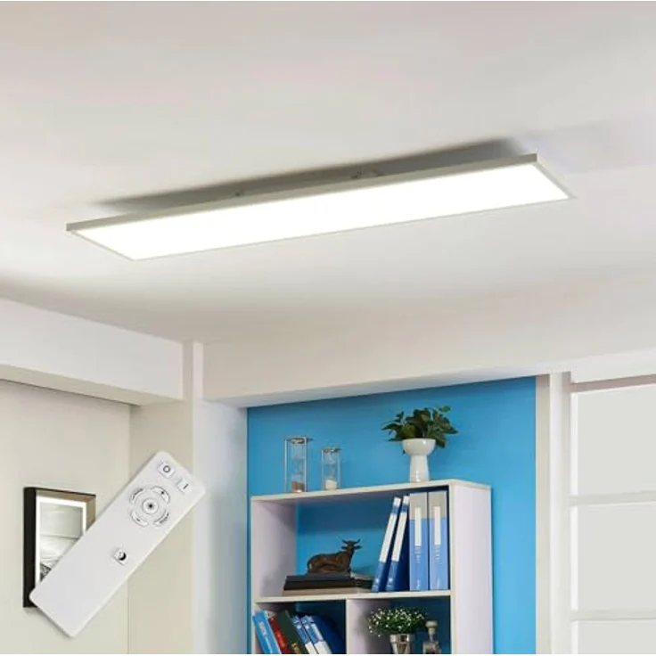 Arcchio LED Panel 'Philia' dimmbar mit Fernbedienung (Modern) in Weiß - Energiesparende Deckenlampe für Wohnzimmer & Esszimmer - Preisvergleich – Bild 2