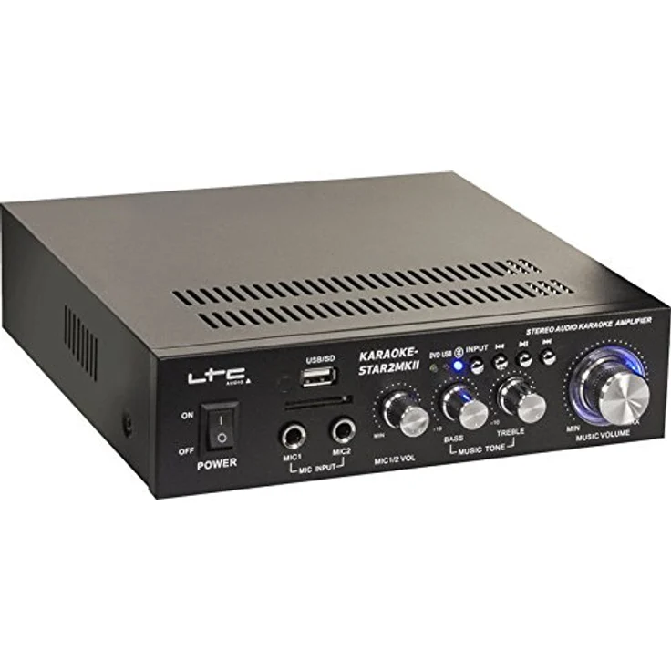 Ltc 10-7001 Karaoke Set mit USB-SD und Bluetooth – Bild 6