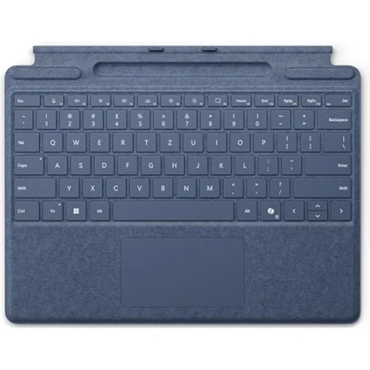 Microsoft Surface Pro Keyboard mit Stiftaufbewahrung Tastatur mit Touchpad, schwarz – Bild 2