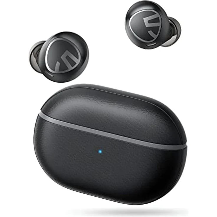 SoundPEATS Free2 Classic Dockside Bluetooth 5.1 Wireless Kopfhörer Schwarz - Kristallklarer Klang, lange Akkulaufzeit – Bild 1