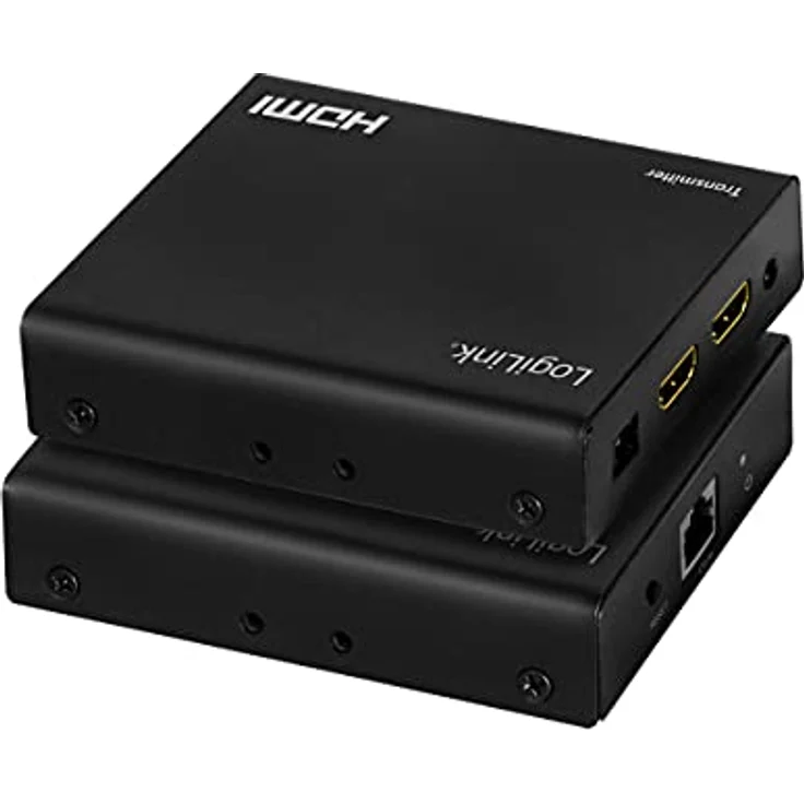 LogiLink HD0030 - HDMI-Extender/Splitter-Set Over LAN, 1x2-Port, 70m, 4K/60 Hz – Bild 2