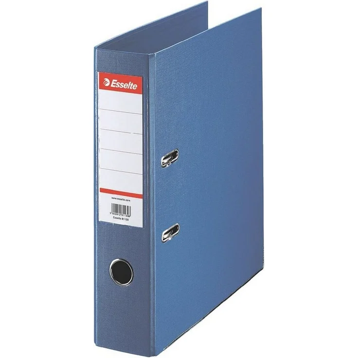 ESSELTE Aktenordner No. 1, Rückenbreite 7,5 cm, schmutz- und feuchtigkeitsabweisend, Polypropylen, blau – Bild 1