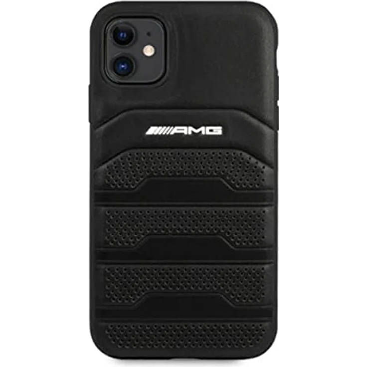 Mercedes-Benz Hard Cover Debossed Black, fÃ¼r iPhone 11, AMHCN61GSEBK (iPhone 11), Smartphone HÃ¼lle, Schwarz – Bild 3