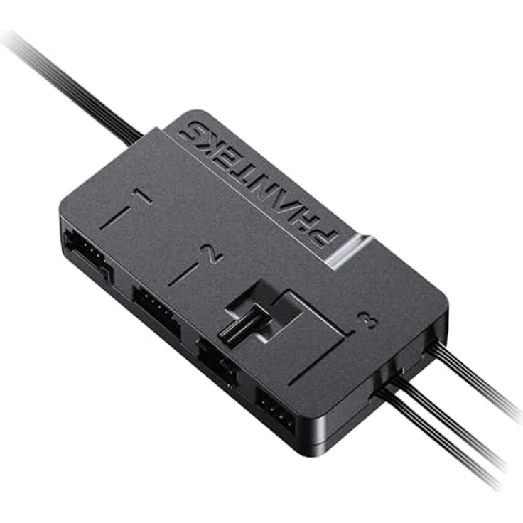Phanteks Nexlinq Controller Hub V2, Lüfter- und RGB-Controller mit mehreren Ausgängen, schwarz – Bild 1