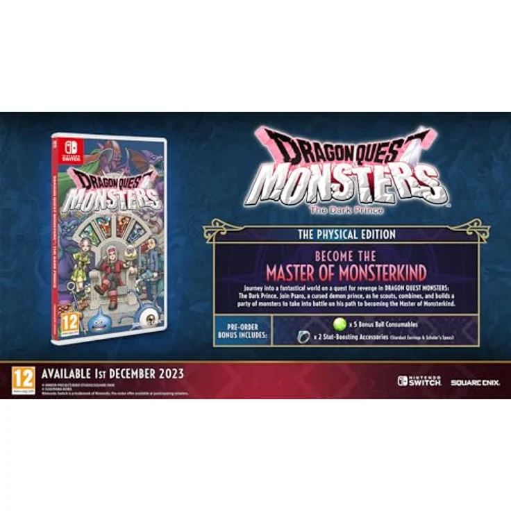 SQUARE ENIX Dragon Quest: Monsters - The Dark Prince (Switch), Nintendo Switch Spiel – Bild 2