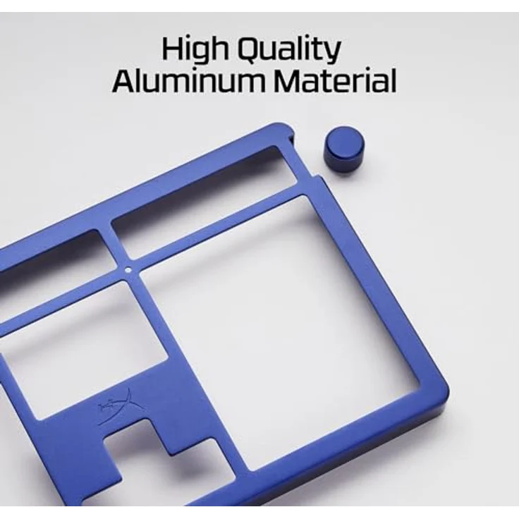 HyperX Alloy Rise Top Plate (White), stabiles Aluminium mit Werkzeugloser Einrichtung, 100% personalisierbar – Bild 4