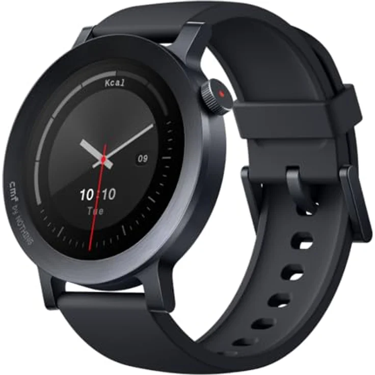 CMF BY NOTHING CMF Watch 3 Pro – Smartwatch 1,43" AMOLED, 13 Tage Akku, Dual-GPS, Bluetooth-Anrufe mit KI-Rauschunterdrückung, Herzfrequenz & Schlaftracking – Dunkelgrau – Bild 1