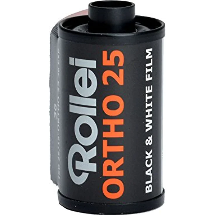 Rollei Ortho 25 Plus Schwarzweiß-Negativfilm, 35 mm, 36 Aufnahmen, ISO 25 mit hoher Detailtreue und feinem Korn – Bild 2