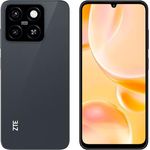 ZTE Smartphone Blade A55, 6,75 Zoll HD+ Display, 4GB RAM 64GB Speicher, Schwarz