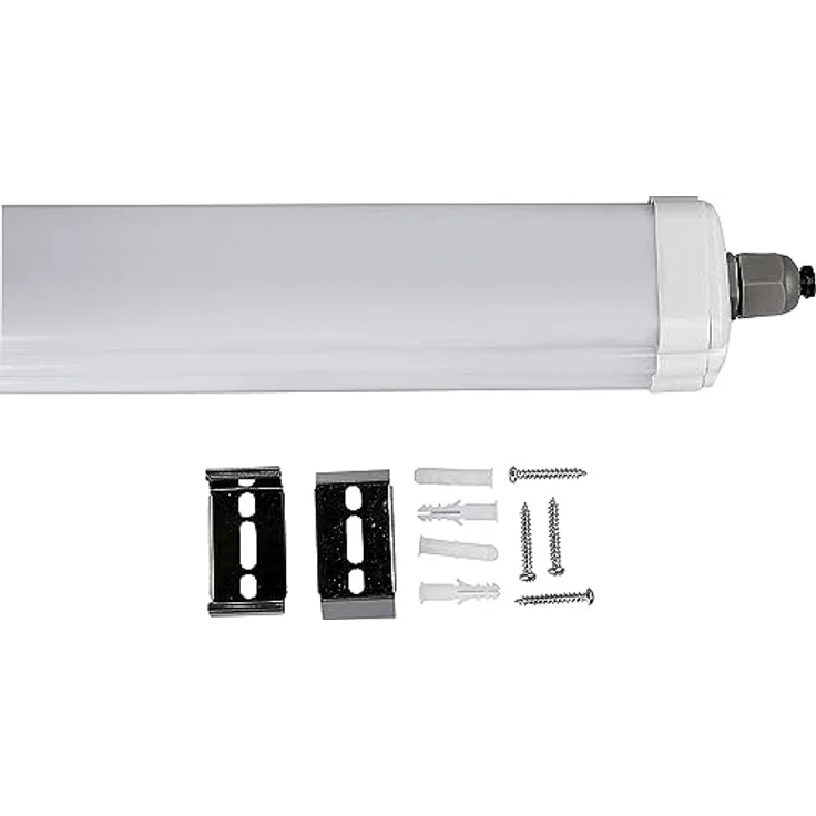 V-TAC VT-1574-N Feuchtraumleuchte EEK: E (A - G) LED 48.00W Tageslichtweiß Weiß – Bild 5