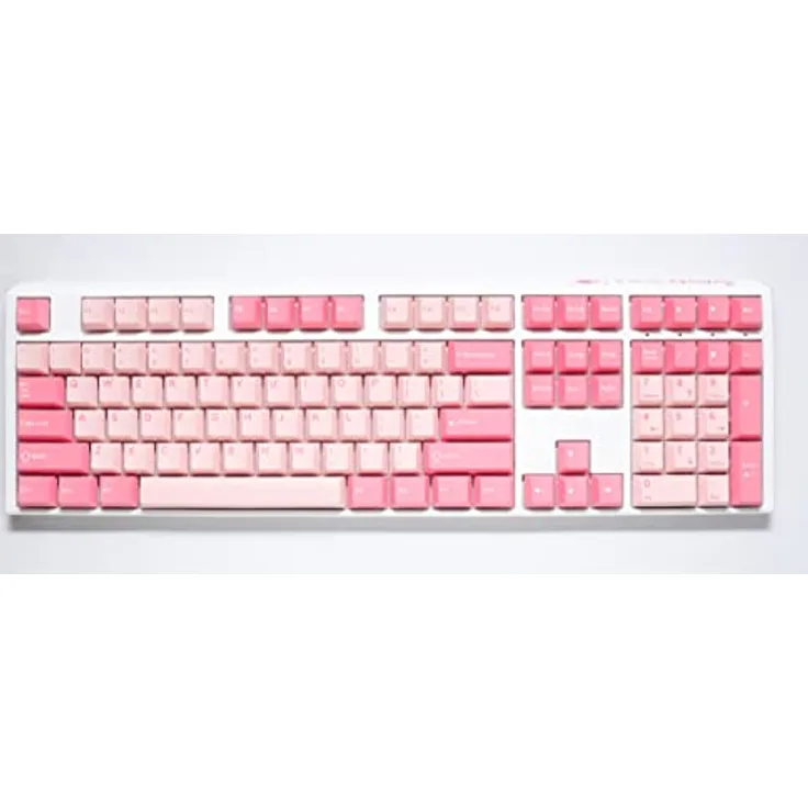 Ducky One 3 Gossamer Pink Gaming Tastatur - MX-Ergo-Clear (US)