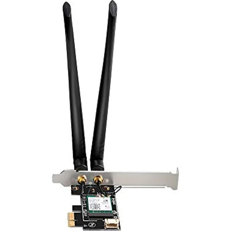 D-Link DWA-X582 AX3000 Wi-Fi 6 PCIe Adapter mit Bluetooth 5.0 (MU-MIMO, Dual Band, abnehmbare High-Gain Antenne, WPA3, mit Low Profile Halterung, Kompatibel mit Windows) – Bild 3