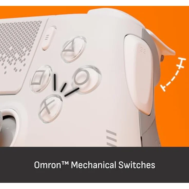 SCUF Omega Kabelloser Performance Gaming Controller Weiß für PlayStation 5, PC – Bild 5