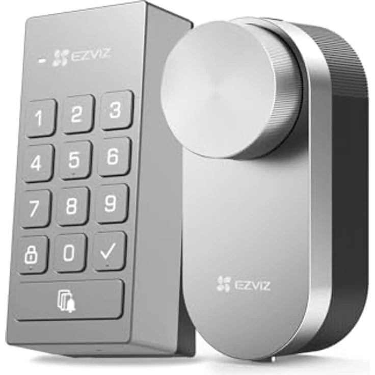 EZVIZ Smart DL01 PRO+DL01CP, Smarte Türschlösser mit App-Steuerung und schlüssellosem Zugang – Bild 1