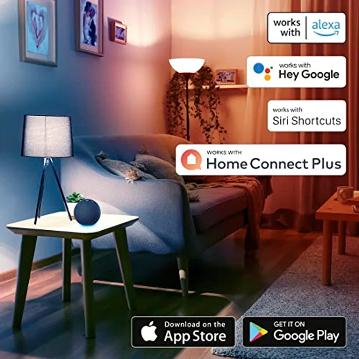 Hama WiFi Steckdose mit 2x USB A (Steckdose Smart Home für Geräte bis 2300 W und USB 2,1 A für Smartphone, Tablet, WLAN Steckdose für Sprachsteuerung mit Alexa, Google, Siri, Appsteuerung, 10 A) weiß – Bild 5