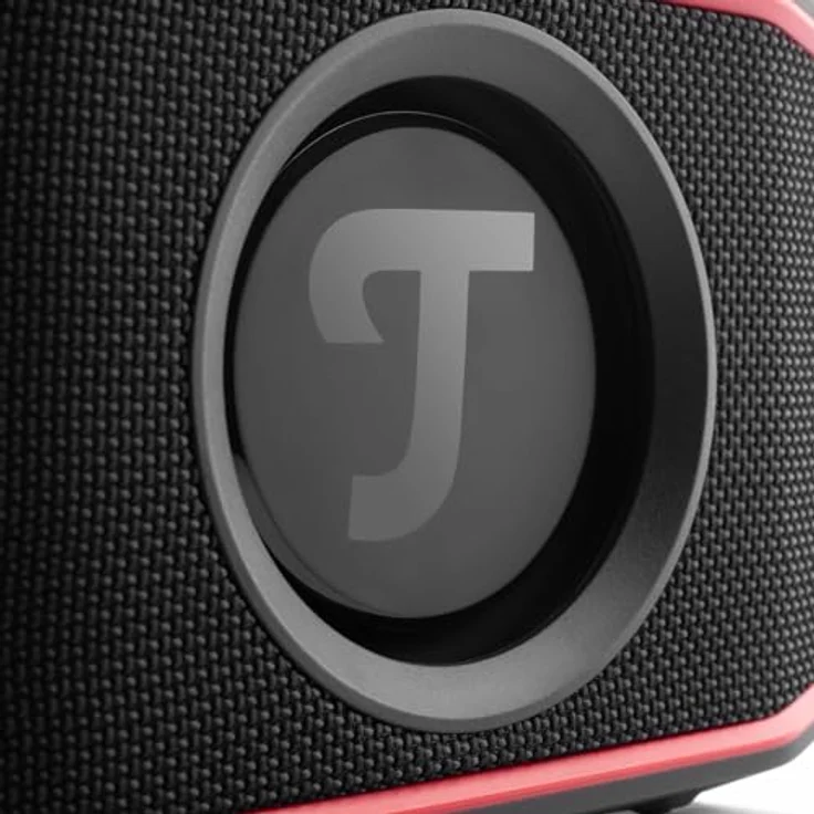 Teufel ROCKSTER GO 2 Stereo Set Bluetooth Speaker - Tragbarer Lautsprecher für draußen, mit Langer Akkulaufzeit (28 h), Wasserdicht IP67, Wireless Musikstreaming, USB Soundcard, Outdoor - schwarz/rot – Bild 5