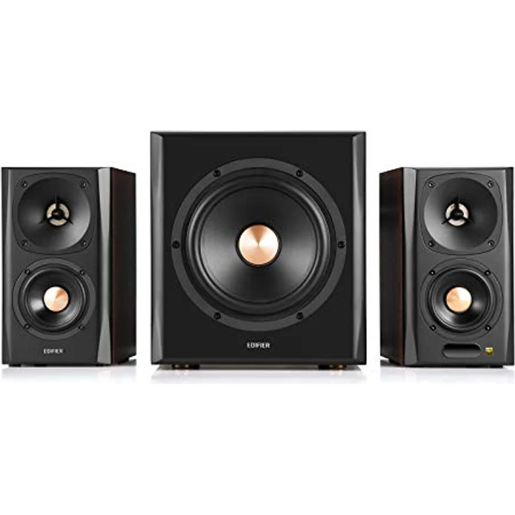 Edifier S360DB 2.1 Regellautsprecher und Subwoofer Lautsprechersystem Bluetooth V4.1 aptX kabelloser Sound für Arbeitszimmer, Wohnzimmer und kleine Räume – Bild 3
