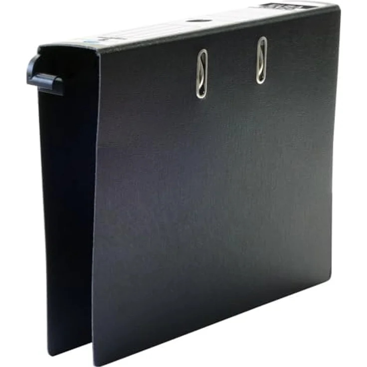 Generic Aktenordner Elba Hängeordner rado A4 7,5cm Rücken, Bügel Kunststoff, schwarz - Qualitäts-Hebelmechanik, umweltbewusst mit Blauem Umweltengel, stabiler Kartonmaterial – Bild 3