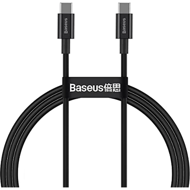 Baseus Superior Series Connection Cable USB-C to USB-C PD 100W 1m – Bild 1