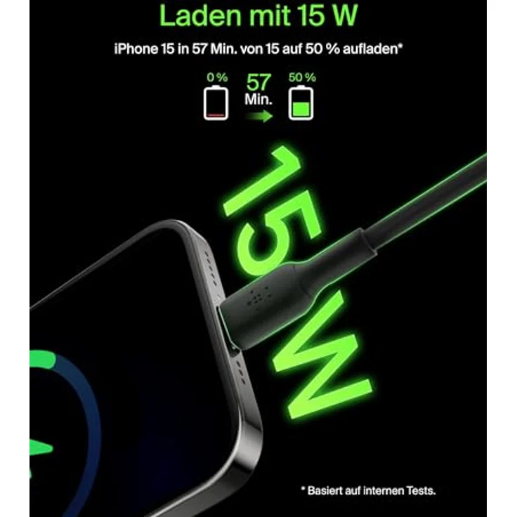 Belkin BOOST CHARGE - USB-Kabel - USB-C (M) bis USB (M) - 1,0m - Schwarz (CAB001BT1MBK) - Preisvergleich – Bild 2