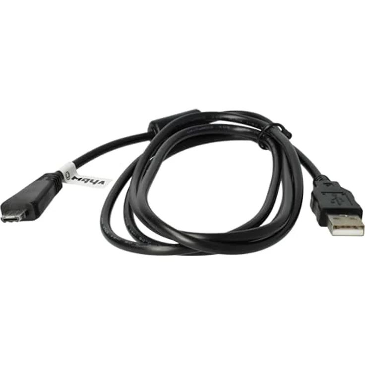 vhbw USB Datenkabel Ladekabel passend für Sony Cybershot DSC-HX7, SC-TX5, DSC-TX10, DSC-W350, DSC-WX5 ersetzt VMC-MD3 ohne AV-Funktion. – Bild 9