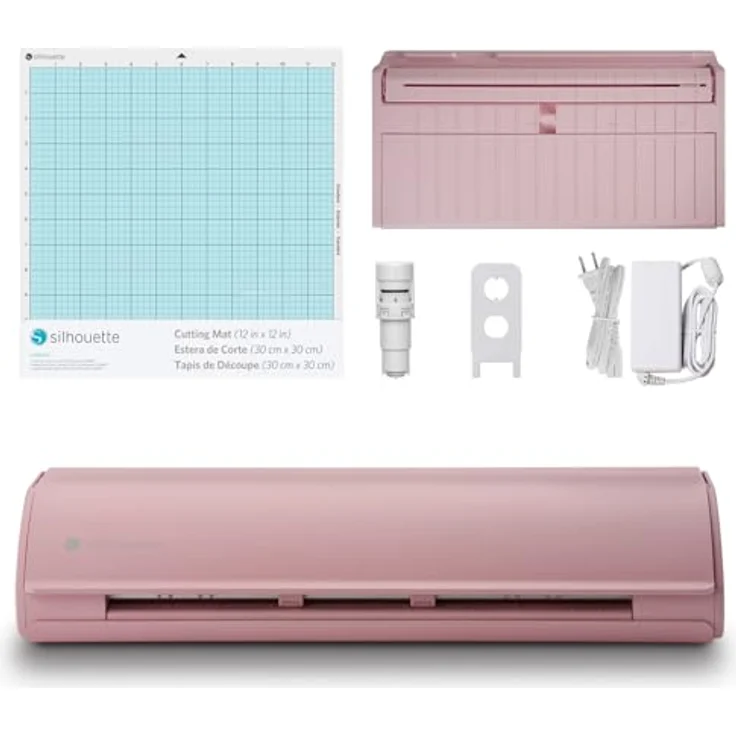 Silhouette CAMEO 5 'PINK MATT', 12' Schneideplotter mit Automatikmesser und doppeltem Werkzeugkopf – Bild 2