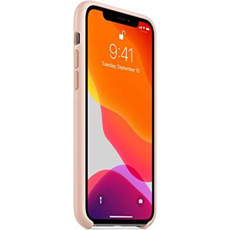 Apple Silikon Case (für iPhone 11 Pro) - Sandrosa – Bild 3