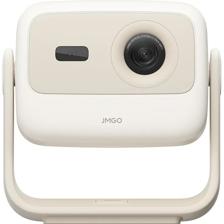 JMGO N1S Nano, Full HD DLP Beamer mit 460 lm, 180 Zoll Projektionsfläche, Weiß