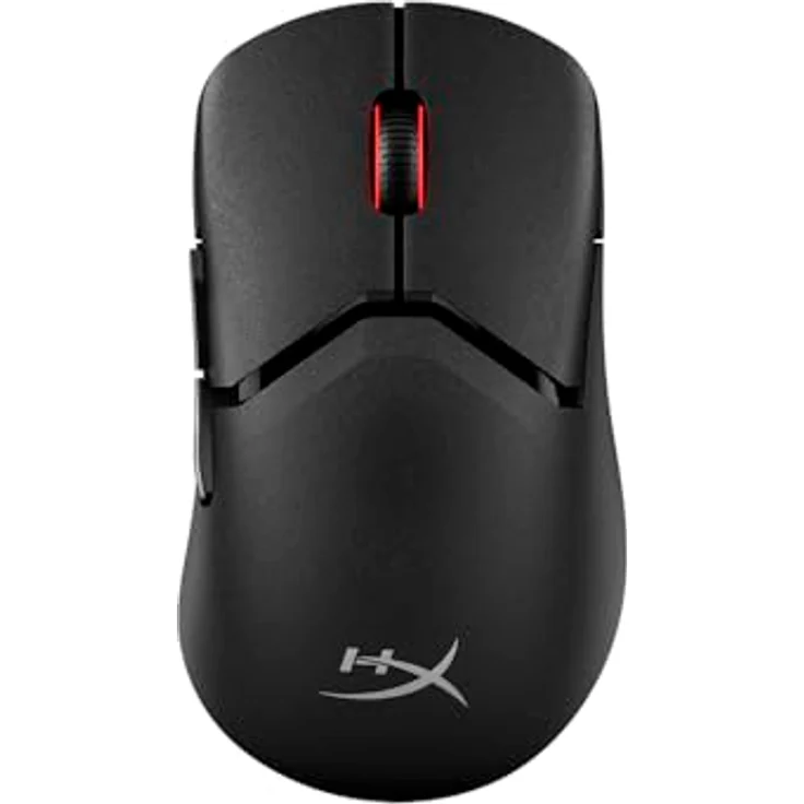 HyperX Pulsefire Saga Pro Wireless Gaming Mouse – 4K Wireless Polling, 90h Akkulaufzeit, 72g Ultraleicht, Dual-Modus-Konnektivität, NGENUITY-Software, Modular Design mit 16 Anpassungen – Bild 1