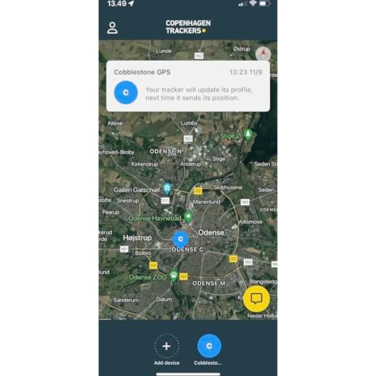 Copenhagen Trackers Gemstone, GPS-Tracker mit IP68 Wasserdichtigkeit, Schwarz – Bild 8