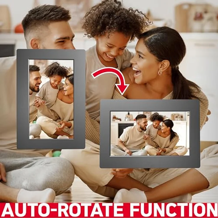AgfaPhoto - Bilderrahmen Realiview 7' mit hochwertiger Leistung und ergonomischem Design – Bild 4