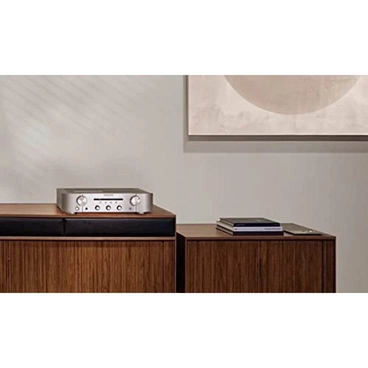 Marantz PM6007 Stereo-Vollverstärker, HiFi Verstärker, Phono-Eingang, 2X 60W PM6007-N1SG silber – Bild 6