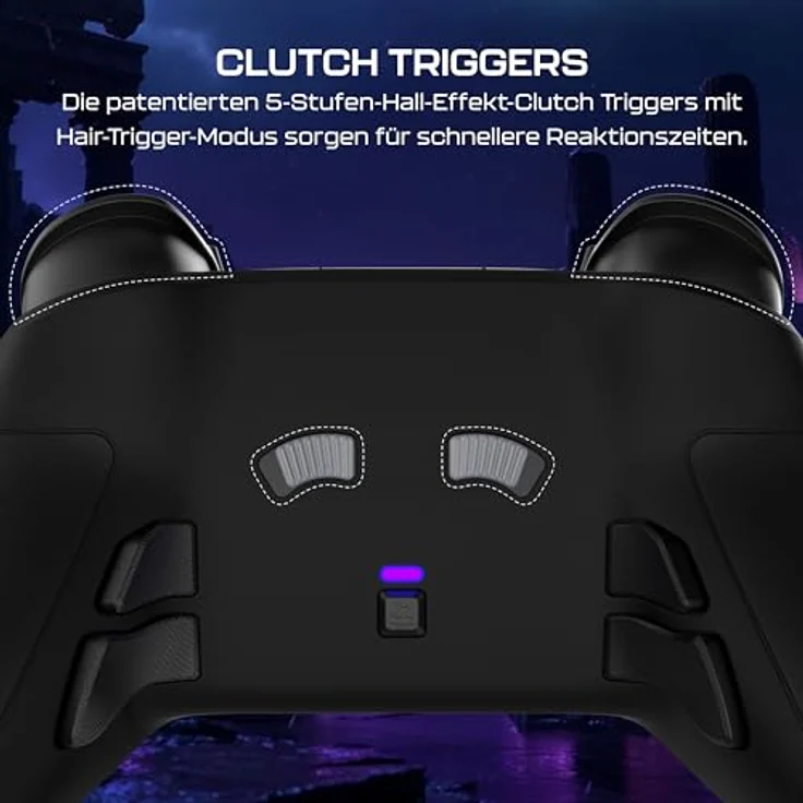 Turtle Beach Victrix Pro BFG Reloaded Wireless Modular Xbox Controller, Schwarz, mit 3 anpassbaren Modulen, 5-Stopp-Halleffekt-Clutch Trigger und 11 austauschbaren Komponenten, offiziell lizenziert von Xbox – Bild 5