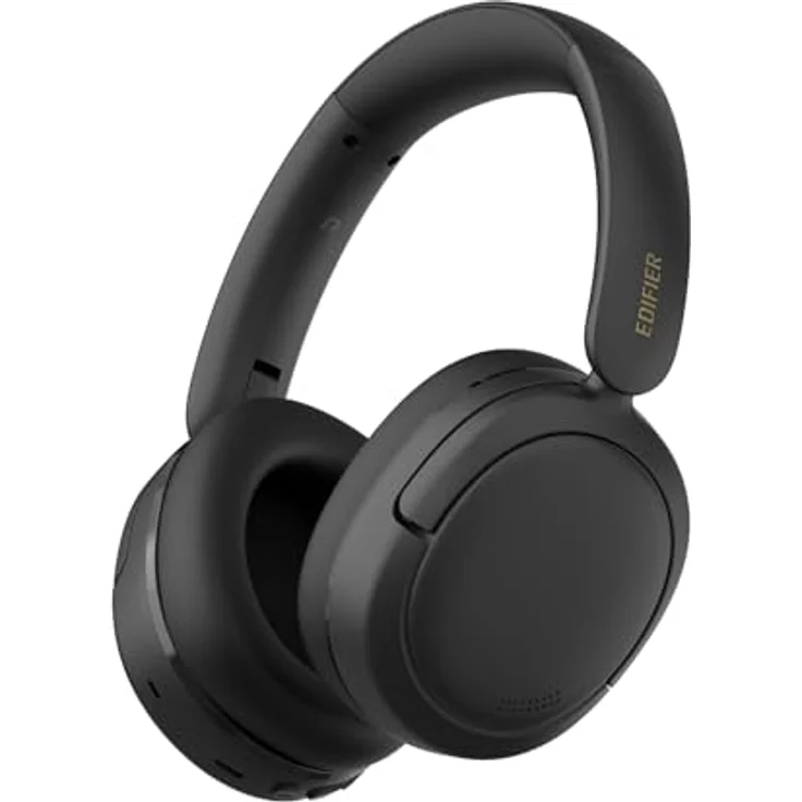 Edifier W800BT SE Over-Ear Bluetooth 5.4 Kopfhörer – KI-Rauschunterdrückung Anrufen – 45std. AKKU – Dual-Device Verbindung – Faltbar – Schwarz – Bild 1
