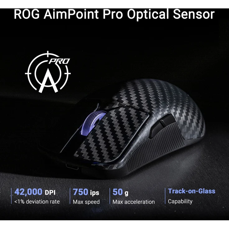 ASUS ROG Harpe Ace Extreme - Gaming Maus (Schwarz) – Bild 4