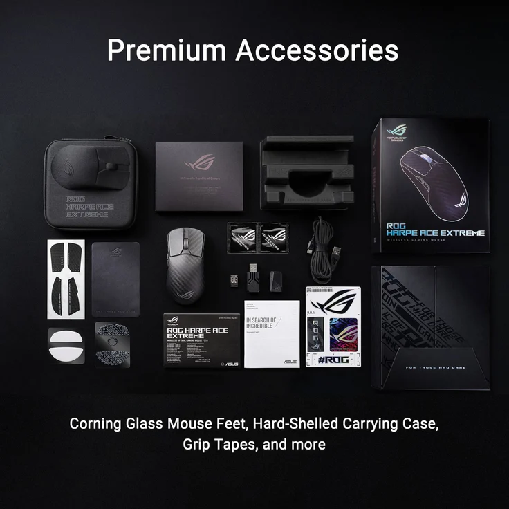 ASUS ROG Harpe Ace Extreme - Gaming Maus (Schwarz) – Bild 2
