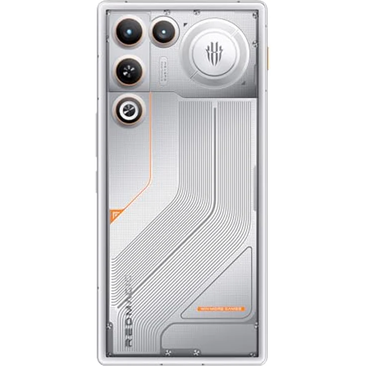 REDMAGIC 11 Air, 5G Gaming Smartphone mit 16GB RAM, 512GB ROM, Snapdragon 8 Elite, 6.85" OLED FHD+ Display, 50MP Kamera, Orange – Bild 3