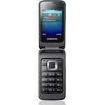 Samsung GT-C3520 Klapphandy (2,2 Zoll) Display, 1,3 Megapixel Kamera, charcoal-gray