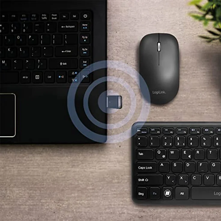 LogiLink BT0063 - Bluetooth 5.0+EDR Adapter für Windows 7/8/10/11, Reichweite bis zu 10m, Verbindung mit Mehreren Geräten gleichzeitig – Bild 2
