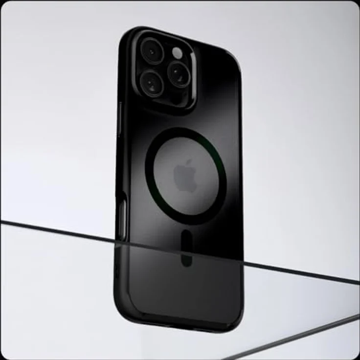 Spigen iPhone 16 Pro Max Hülle [Verbesserte Magnestärke] Ultra Hybrid MagFit Case Kompatibel mit MagSafe - Frost Black – Bild 2