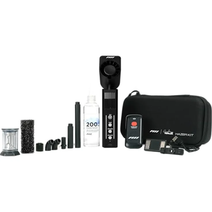 Project Management Institute SmokeNINJA PRO Hazer Kit, Kabellose Nebelmaschine mit Haze-Düse, für Räume bis 100 m² – Bild 2
