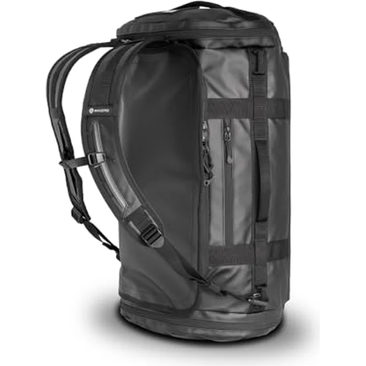 Wandrd Carryall Duffel, Fotorucksack und Kamera Schultertasche mit 40 l Volumen, Schwarz – Bild 7