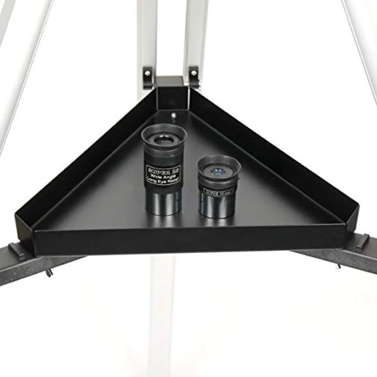 Skywatcher Evostar-90 (AZ-3) (90mm (3,5 Zoll), f/900) Refraktor Teleskop silber – Bild 8