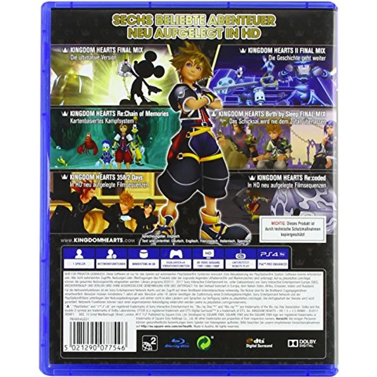 Kingdom Hearts HD 1.5 + 2.5 ReMIX (PS4) - Preisvergleich – Bild 2