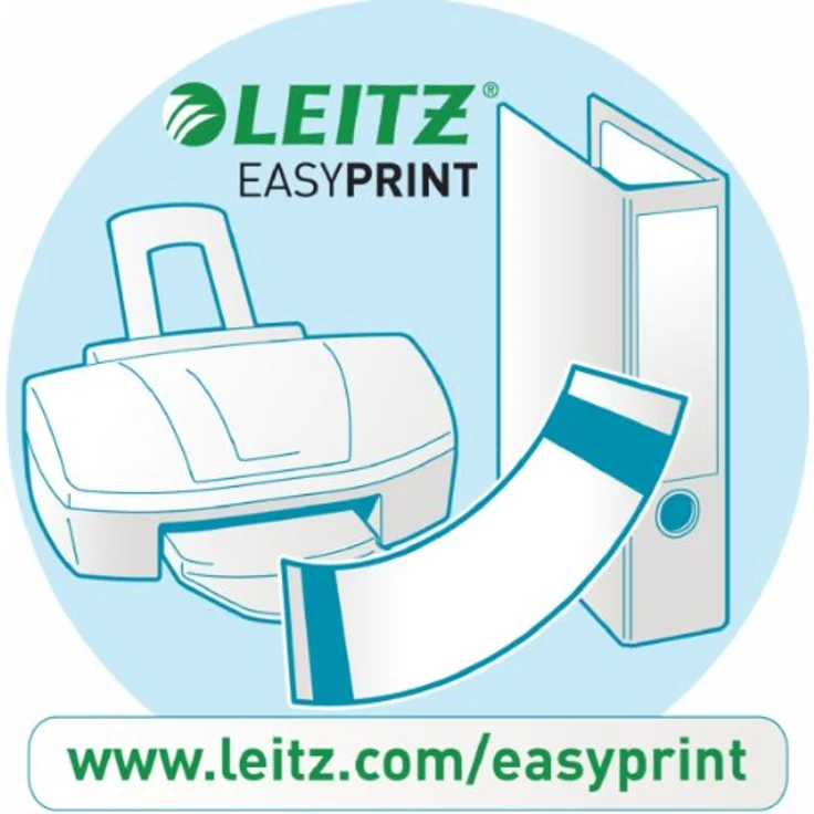 Leitz 1294-00-00 Register Kunststoff, 1-12, A4 Überbreite, 12-teilig, transparent, PC-beschriftbar – Bild 3