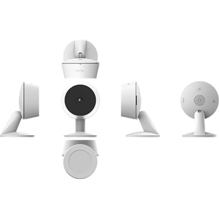 Beafon, Smart Home, Mini 1M, Überwachungskamera Innenberreich, Inddorkamera, Bewegungserkennung, Geräsucherkennung, 3MP Super-HD Auflösung, 2-Wege Lautsprecher, Innenkamera für Haustiere und Babys – Bild 3